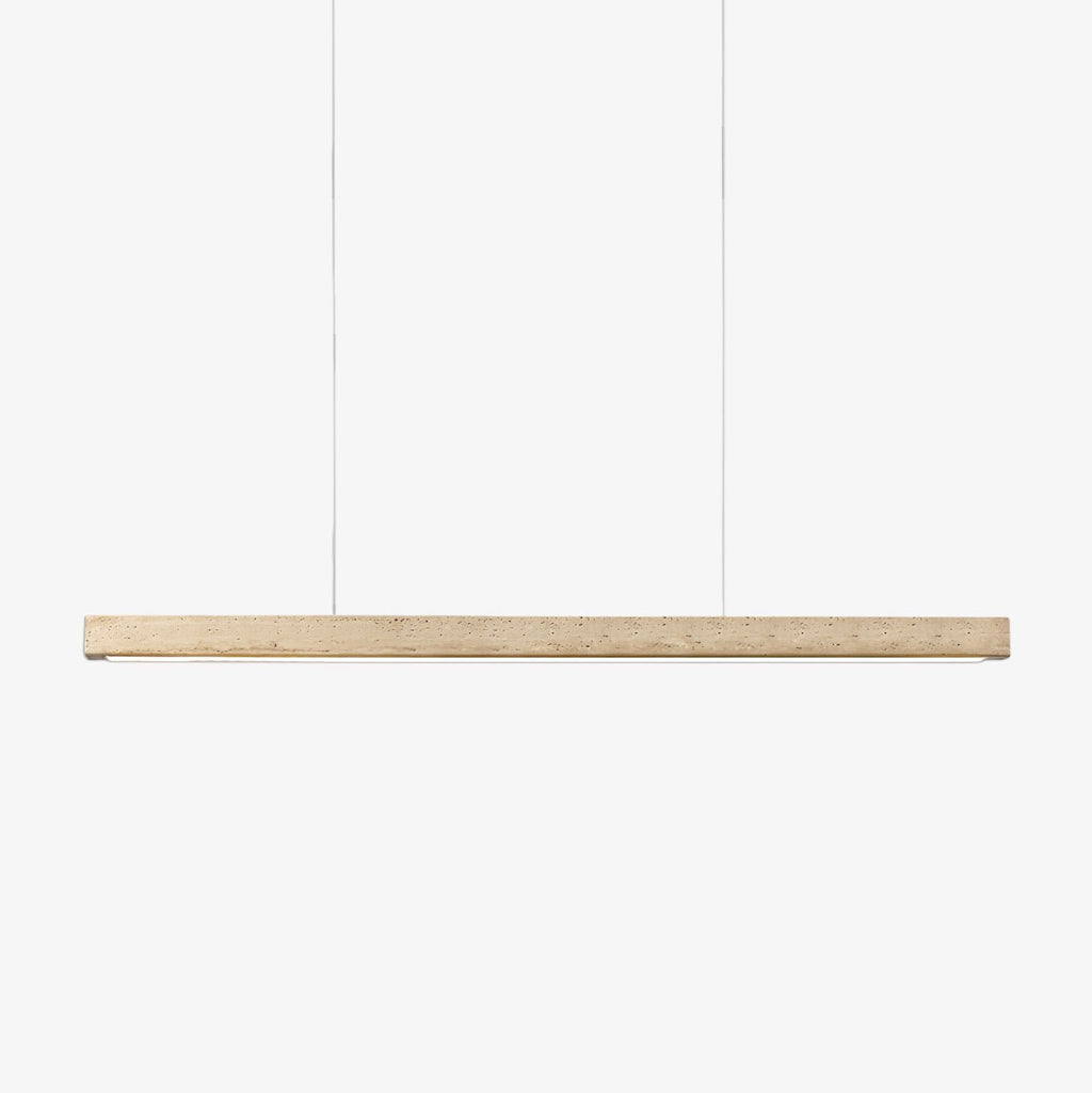 linear-travertine-pendant-lamp-anzaz-Walnut Wood & Yellow Travertine-1
