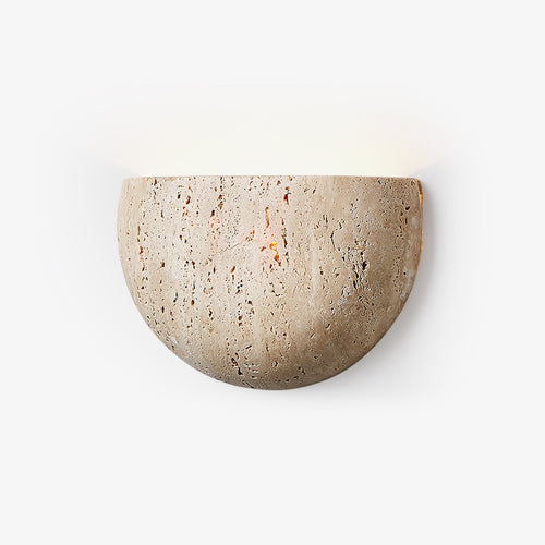 arc-bowl-wall-lamp-anzaz-Yellow Travertine-1