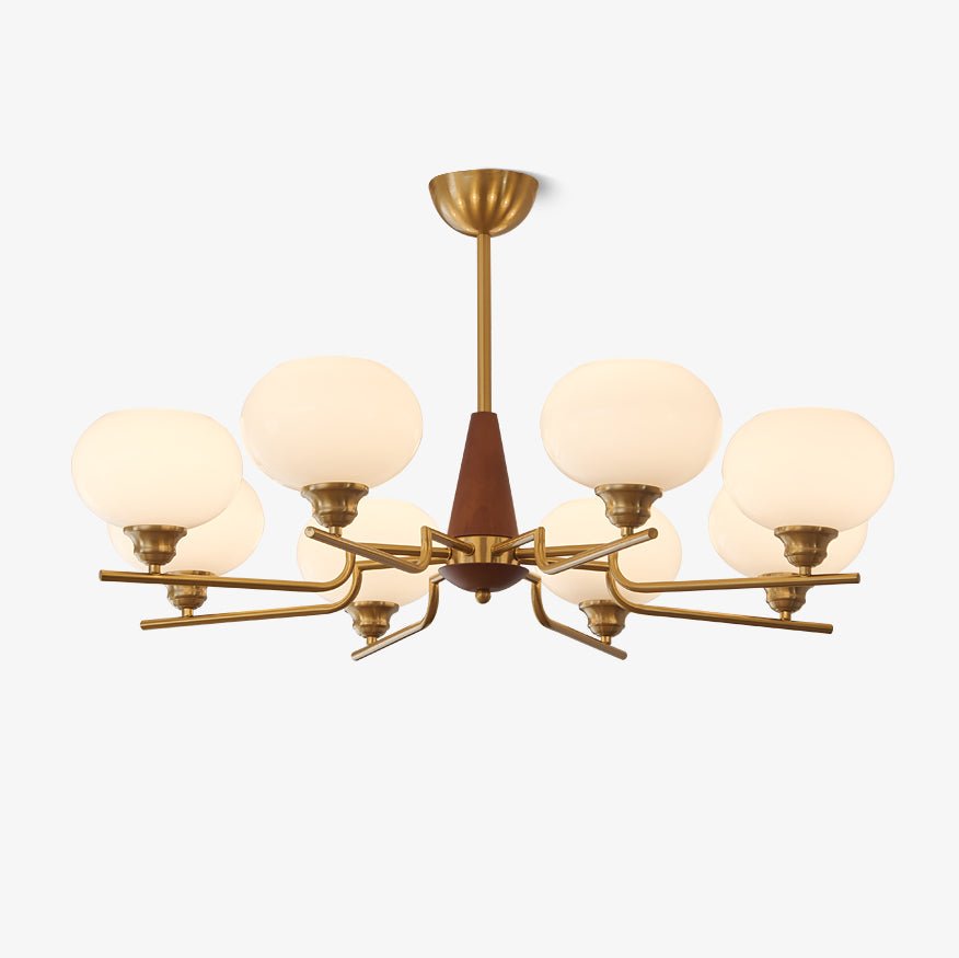 celeste-sphere-walnut-chandelier-anzaz-Walnut color & Gold-1