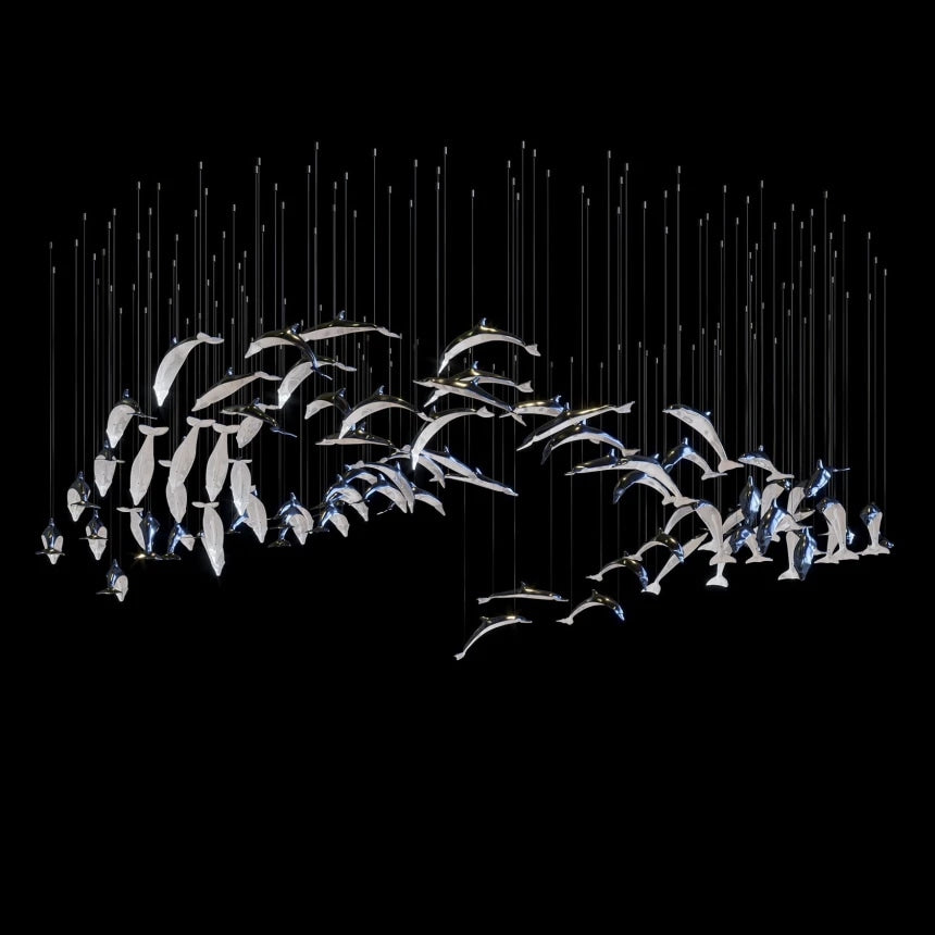 Custom Hanging Lighting Installation (DEPRIMO: LC0201)