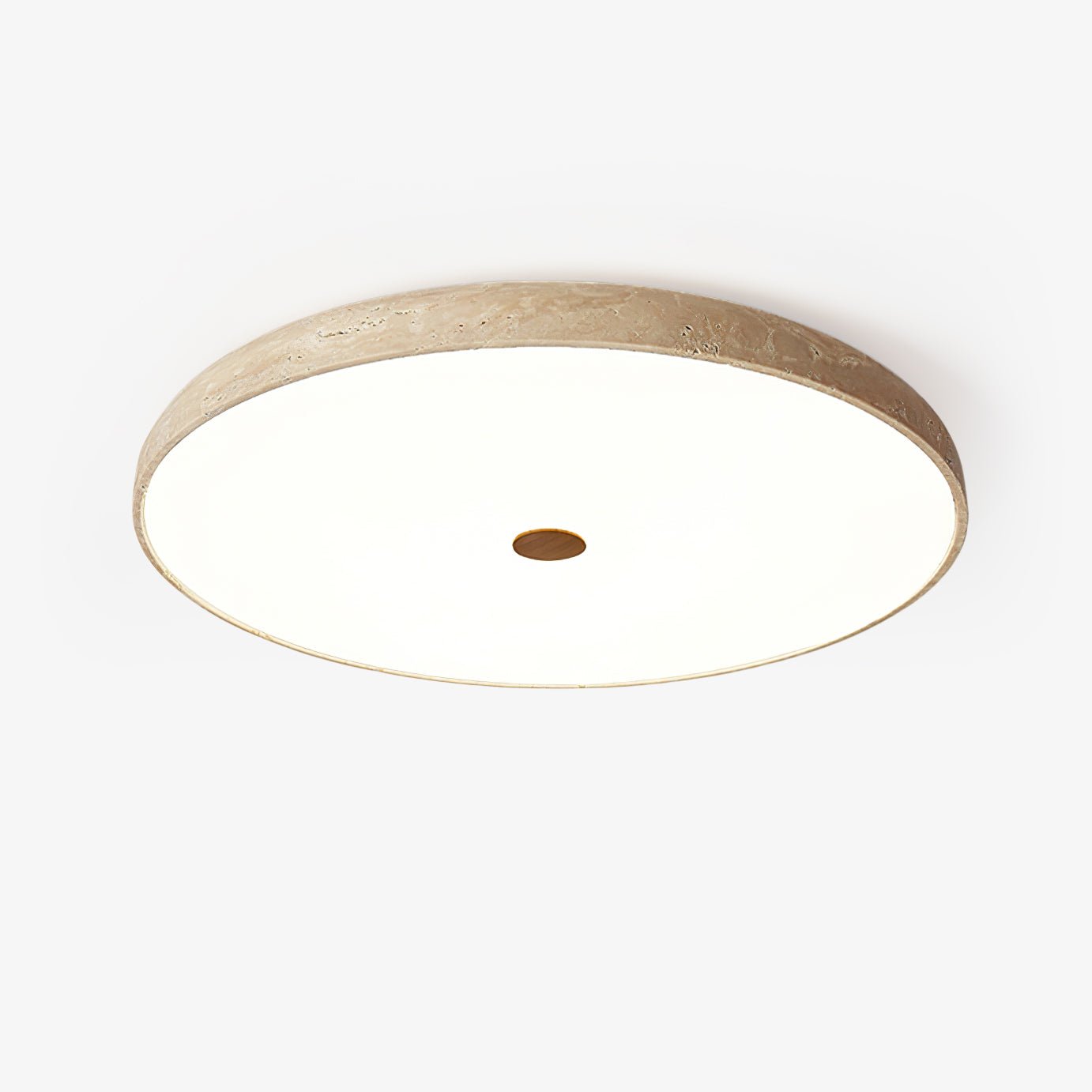 solaro-travertine-ceiling-lamp-anzaz-Yellow Travertine & White-1