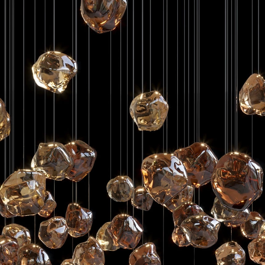 Custom Hanging Lighting Installation (DEPRIMO: LC0049)
