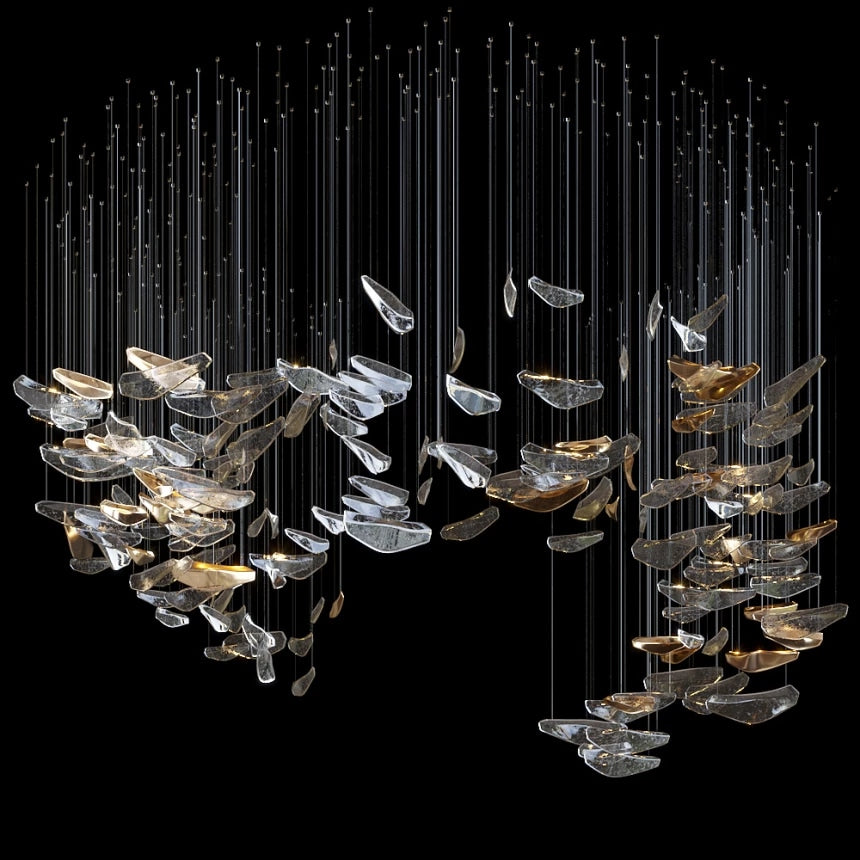 Custom Hanging Lighting Installation (DEPRIMO: LC0037)