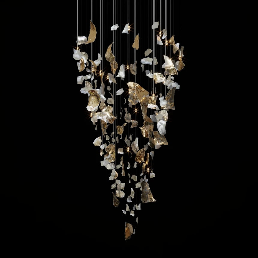 Custom Hanging Lighting Installation (DEPRIMO: LC0174)