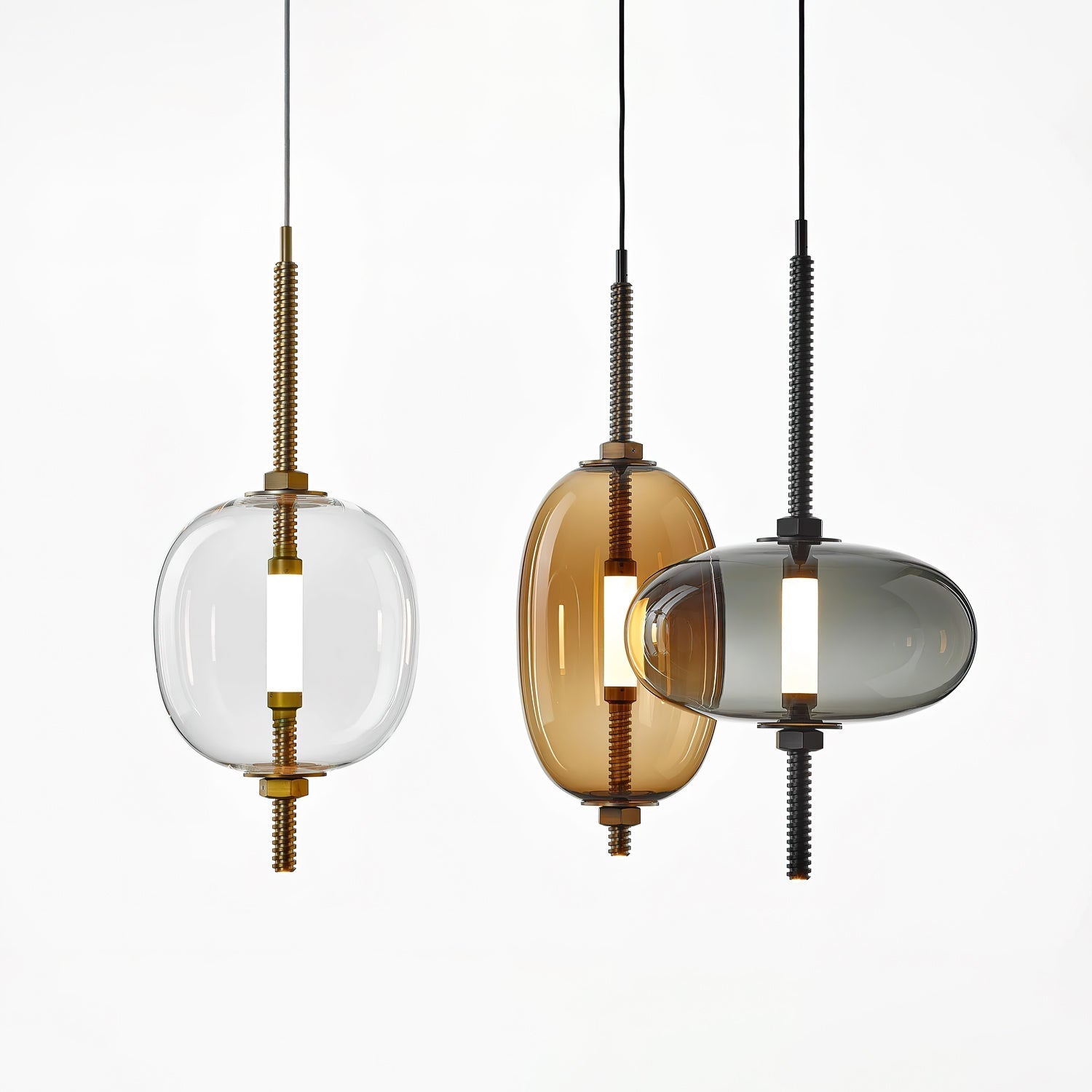 under-pressure-pendant-light-anzaz-Gold & Clear-2