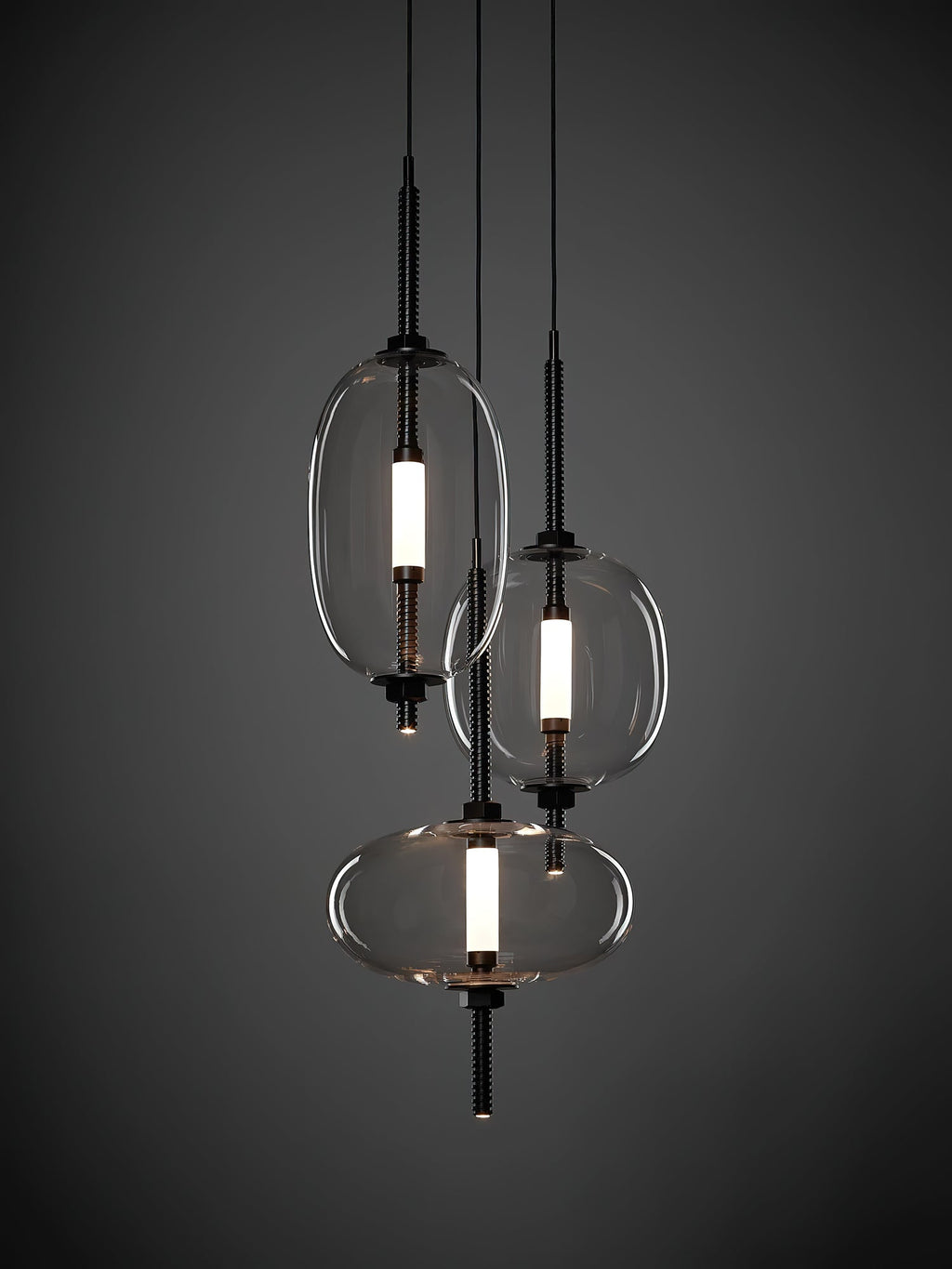 under-pressure-pendant-light-anzaz-Black & Clear-4
