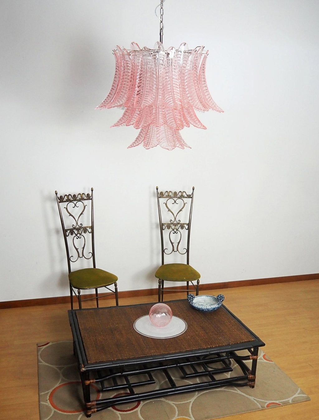 murano-pink-glass-leaf-chandelier-anzaz--17