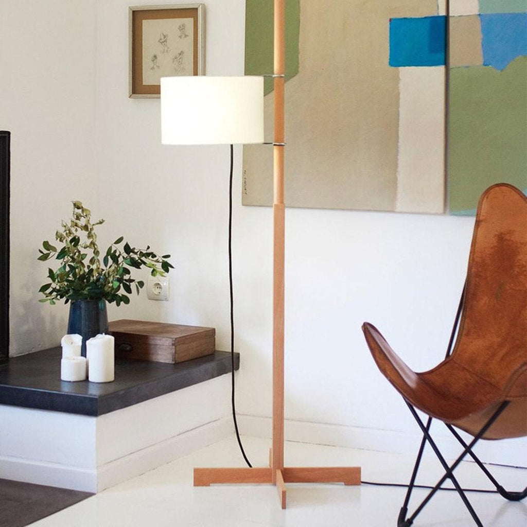 wood-tmm-floor-lamp-anzaz-Black & Beige Lampshade-12