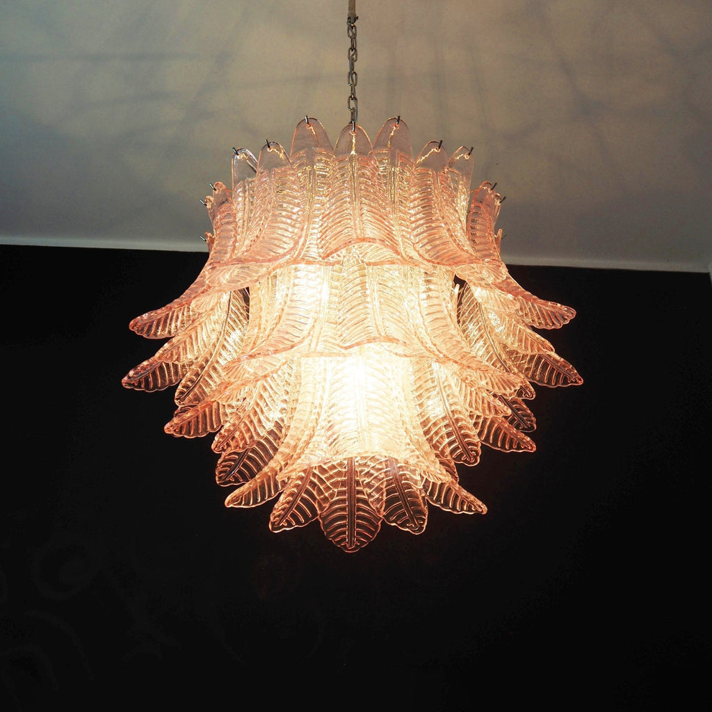 murano-pink-glass-leaf-chandelier-anzaz--5