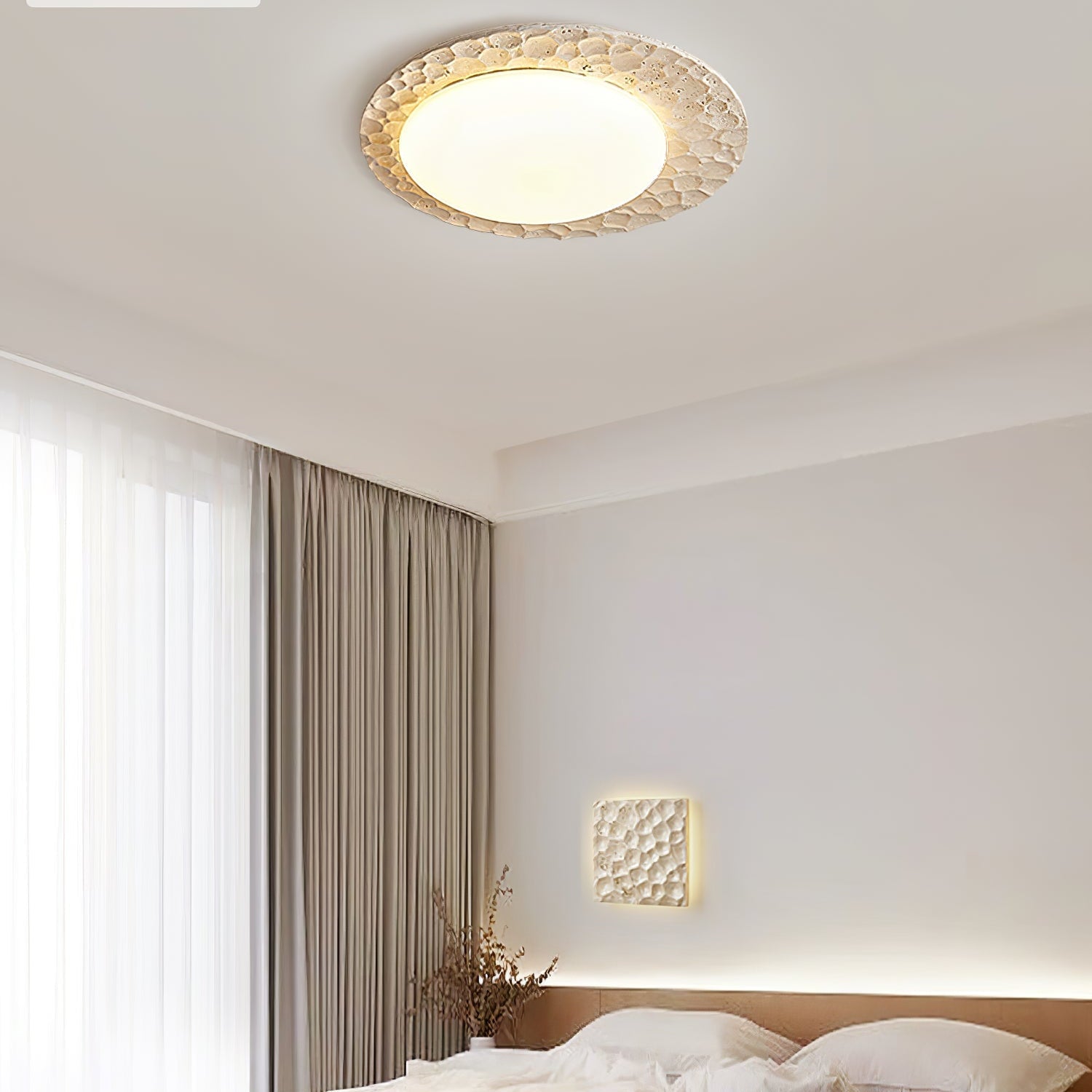 textured-organic-travertine-ceiling-lamp-anzaz--11