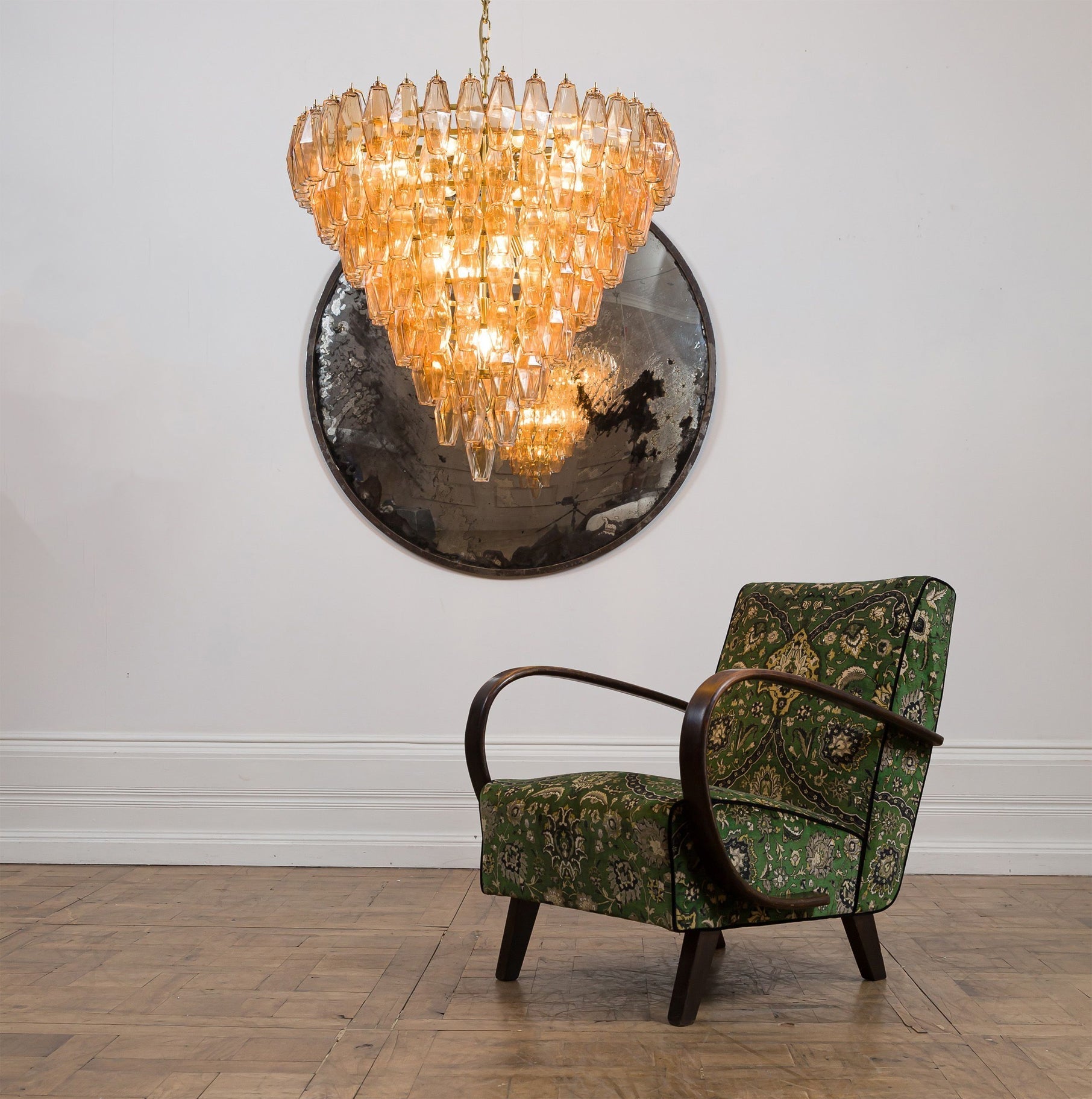 asti-murano-chandelier-anzaz-Mauve & Gold-3