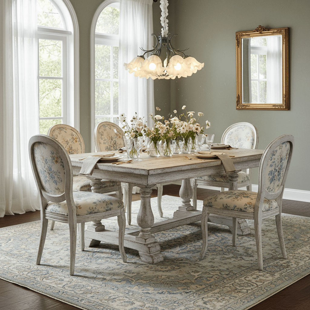 lily-of-the-valley-flower-chandelier-anzaz-Green & White-3