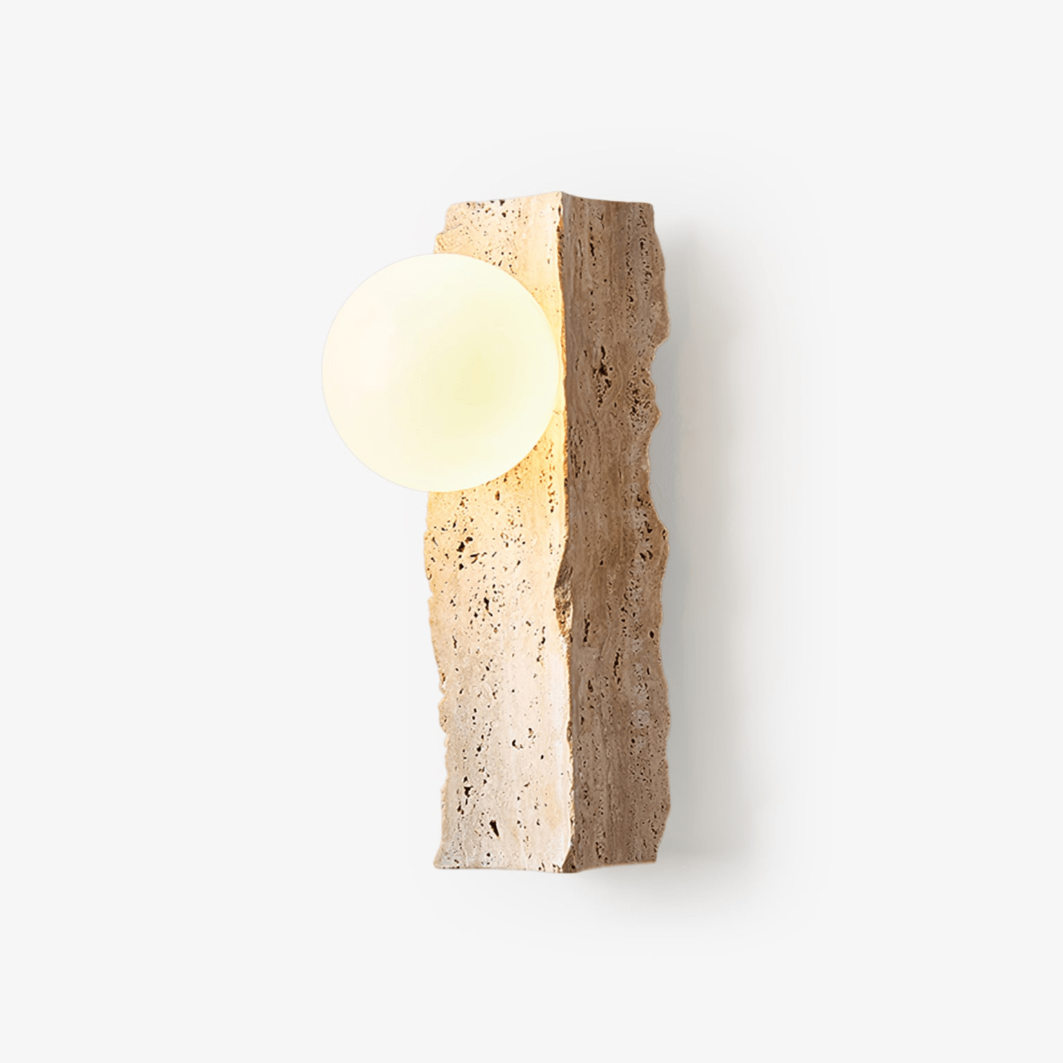 aureum-wall-sconce-anzaz-Yellow Travertine & White-1