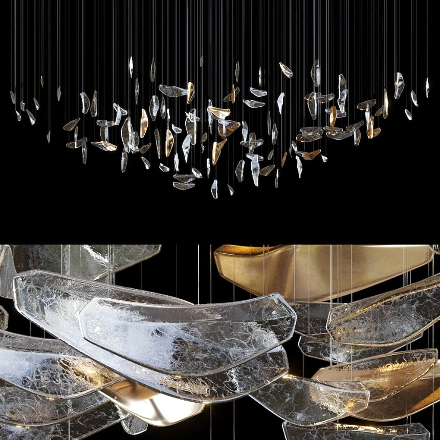 Custom Hanging Lighting Installation (DEPRIMO: LC0037)