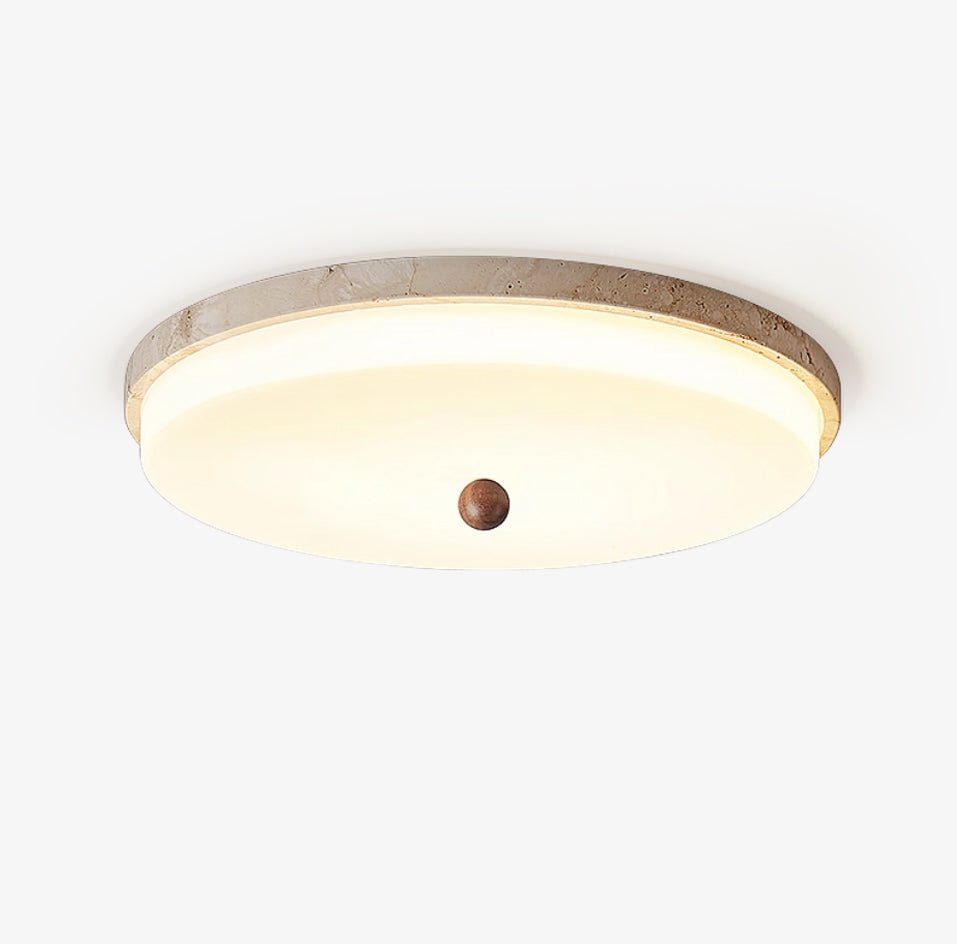 aeon-travertine-orb-ceiling-light-anzaz-Yellow Travertine & White-1