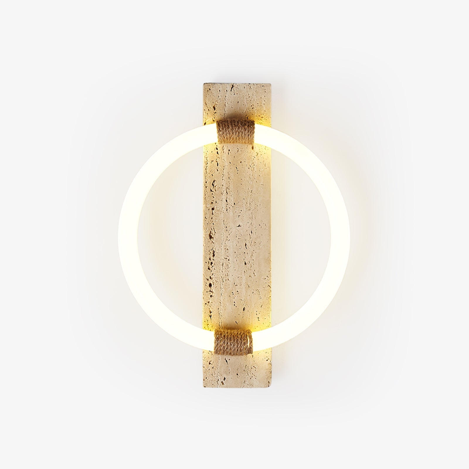 niva-sconce-anzaz-Yellow Travertine & White-1