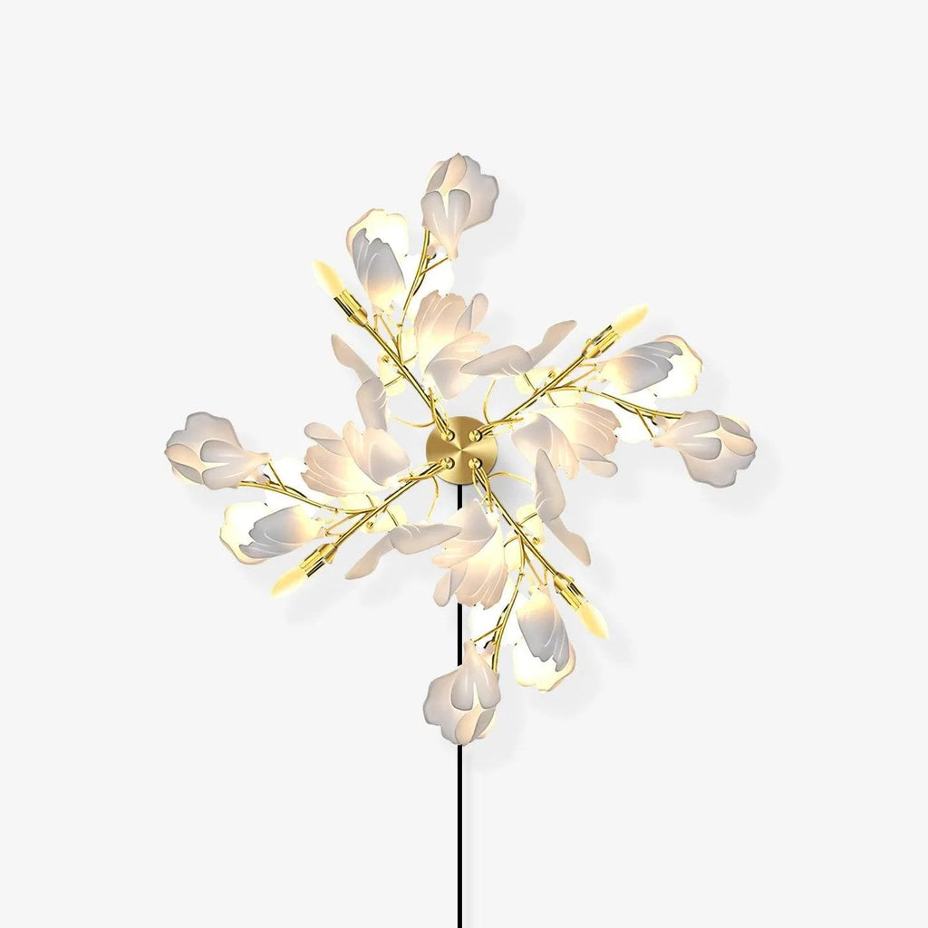 gingko-flowers-plug-in-wall-lamp-anzaz-Gold & White-1