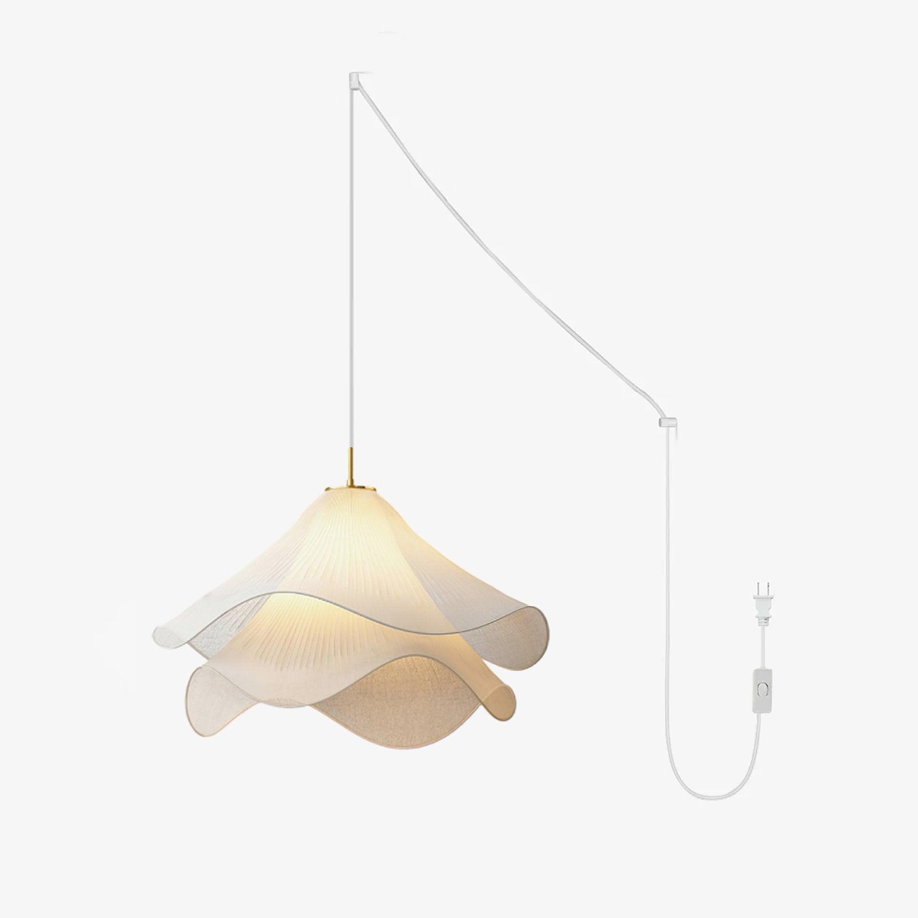 ethereal-bloom-plug-in-pendant-light-anzaz-Gold & White-1