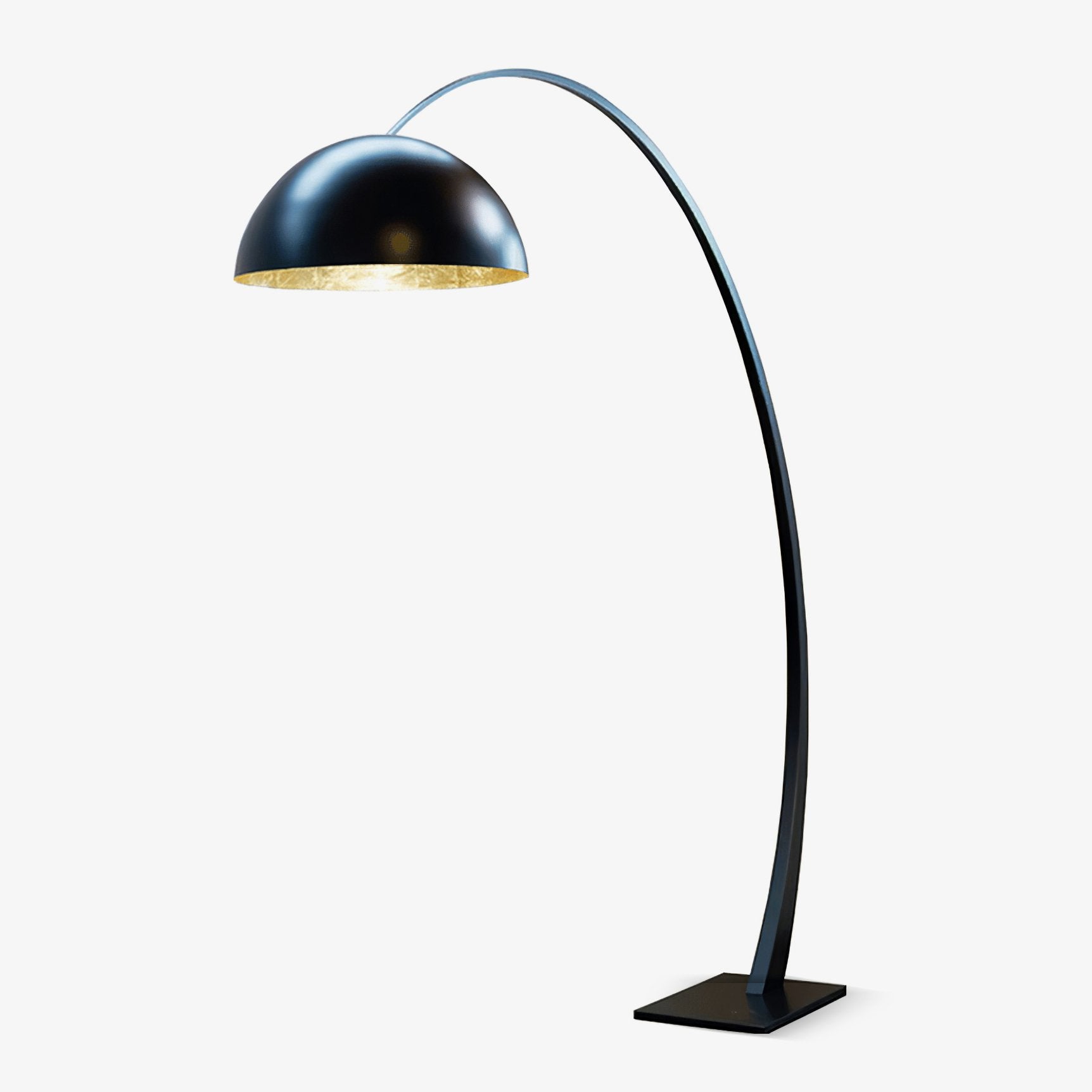 arca-floor-lamp-anzaz-Gold & Black-1