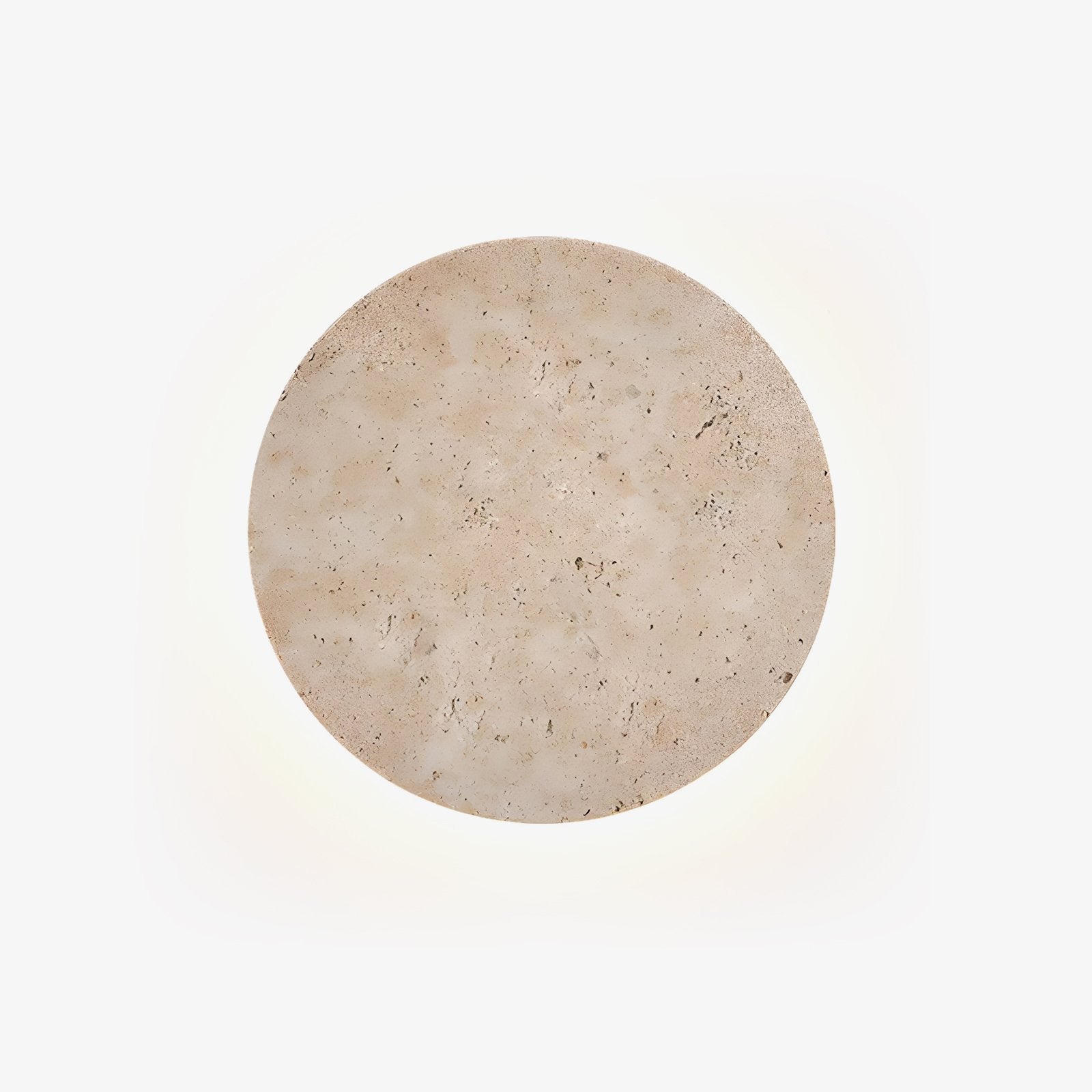 circle-travertine-wall-lamp-anzaz-Yellow travertine-1