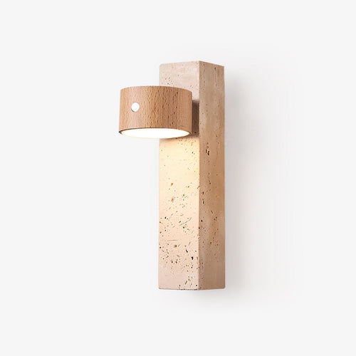 axis-wood-wall-light-anzaz-Dark walnut & Yellow Travertine-1