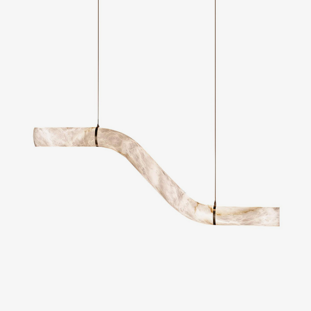 streamlined-pendant-lamp-anzaz-Brass & White Alabaster-1