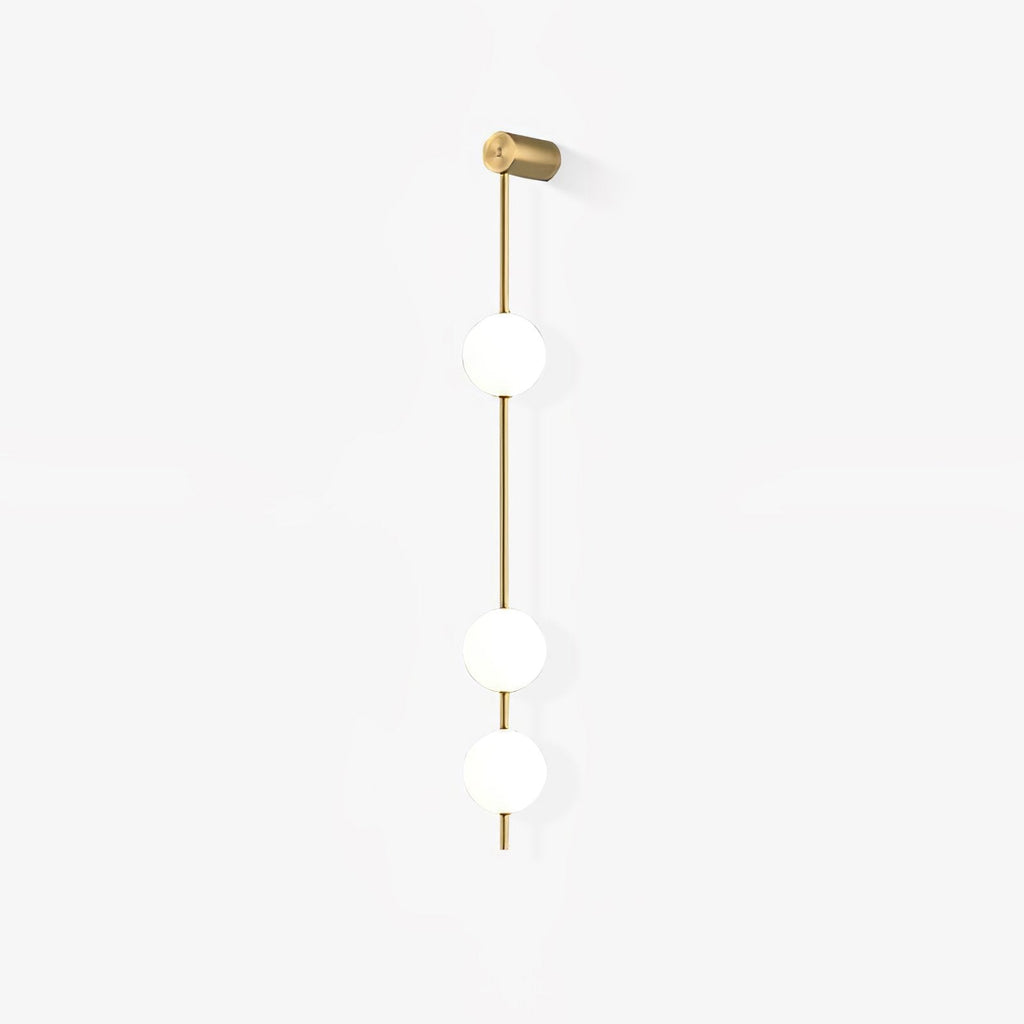 vertical-balls-wall-lamp-anzaz-Brass & Plastic ball-1