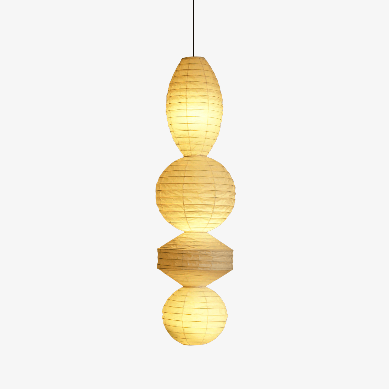 ori-lantern-series-swag-pendant-lamp-anzaz-White & White Wire-19