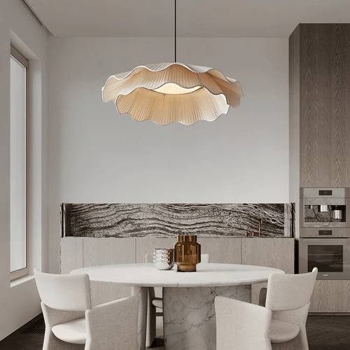 arwen-fabric-wave-pendant-lamp-anzaz-Black & Beige-2