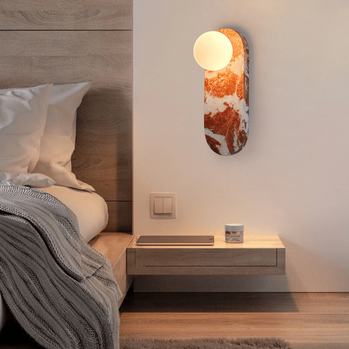 lucie-wall-lamp-anzaz-Red and white stripes-3