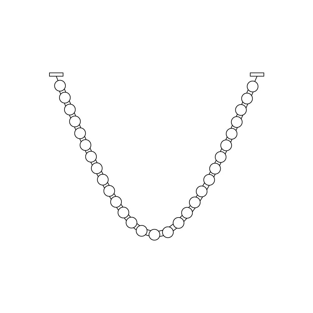 pearl-necklace-balls-chandelier-anzaz-Gold & White-33
