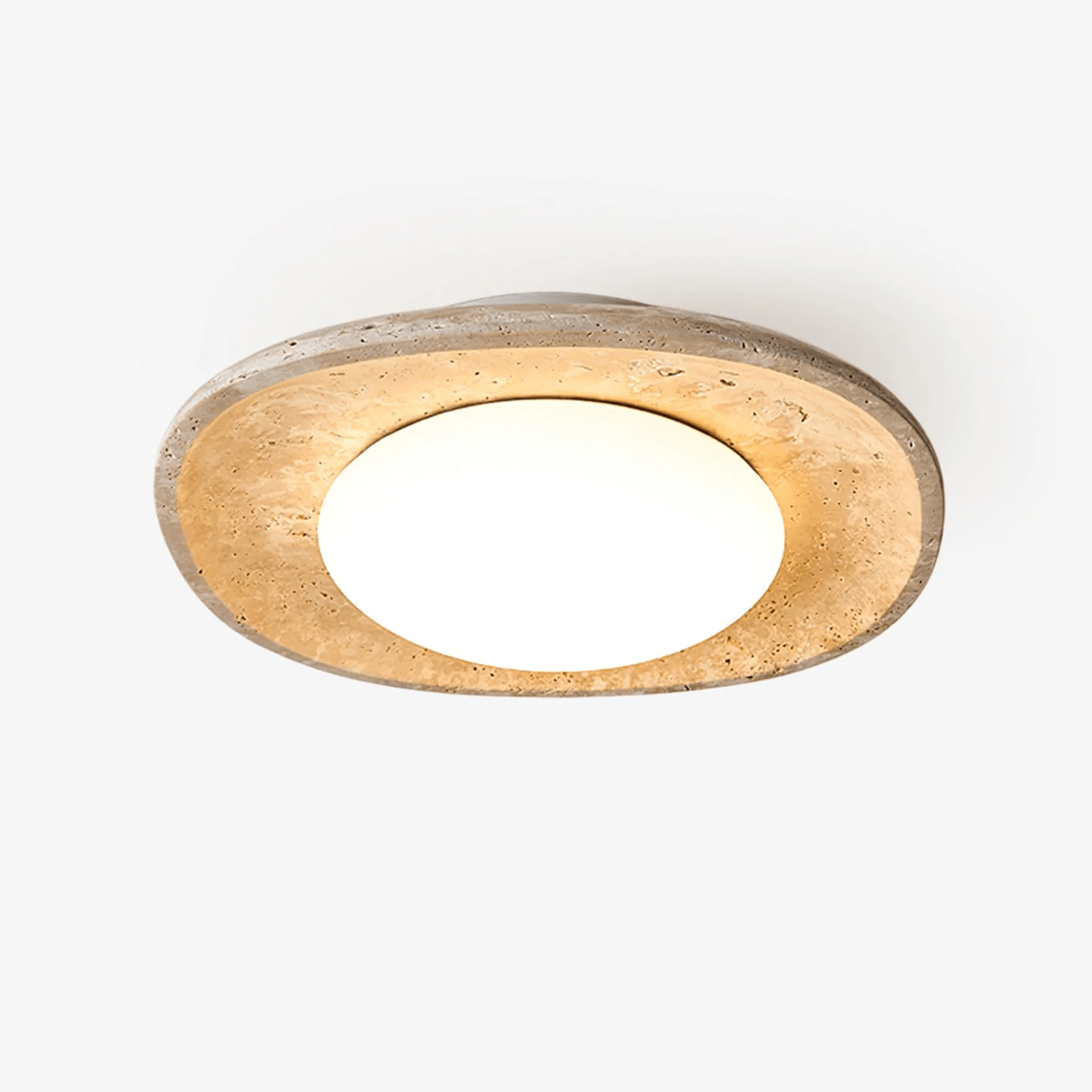 luma-travertine-ceiling-light-anzaz-Yellow Travertine-1
