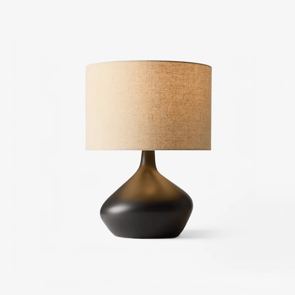 lumea-artisan-ceramic-table-lamp-anzaz-Black & Beige-1