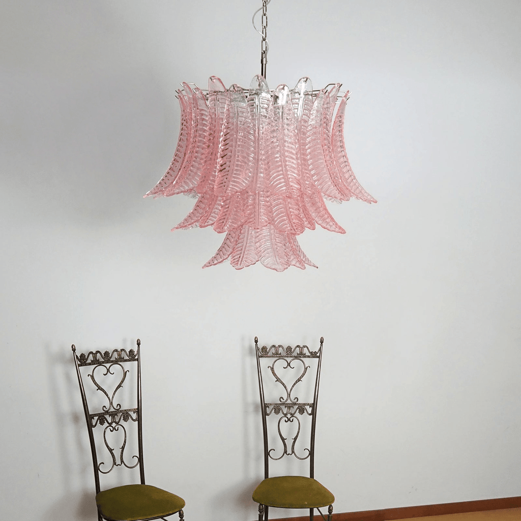 murano-pink-glass-leaf-chandelier-anzaz--3