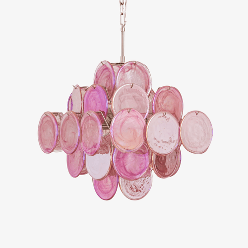 aurelia-pink-murano-glass-chandelier-anzaz-Pink Iridescent Glass & Nickel-1