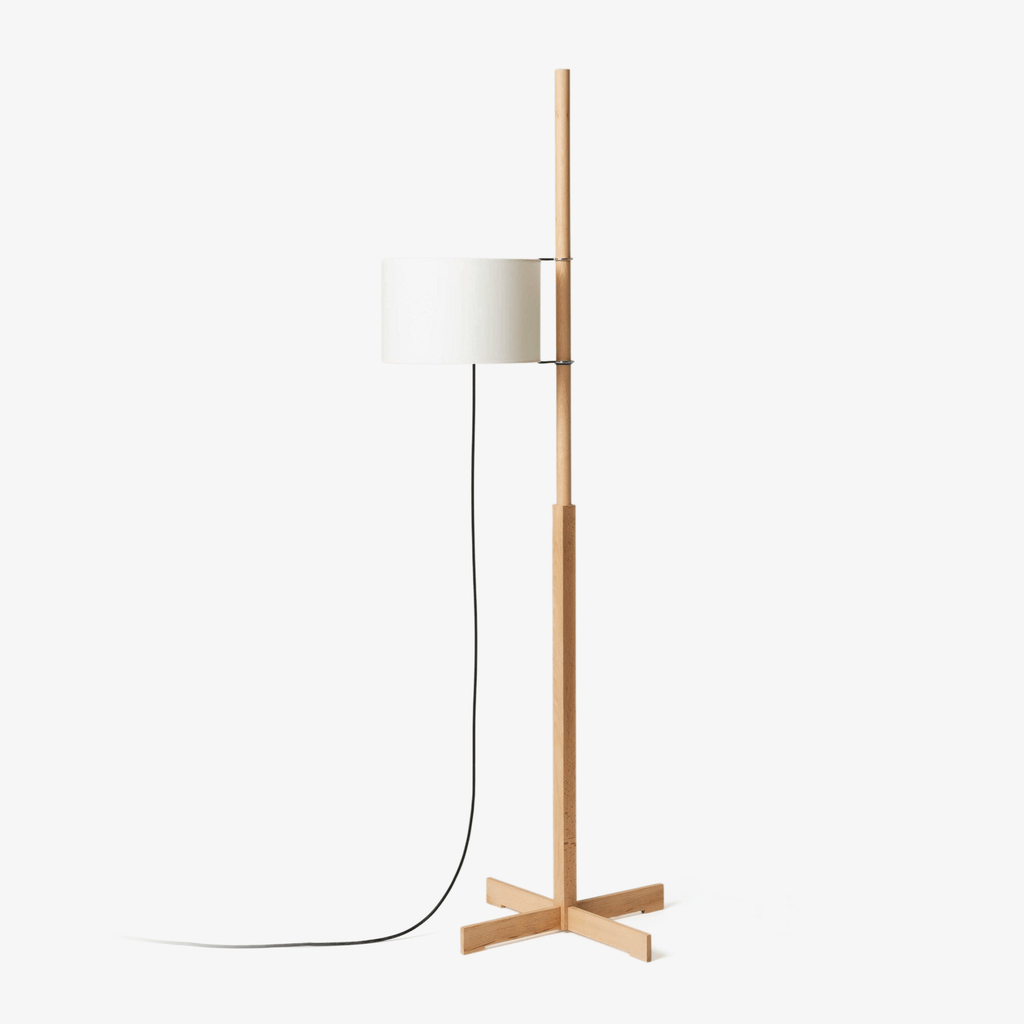 wood-tmm-floor-lamp-anzaz-Nature wood color & Beige Lampshade-1