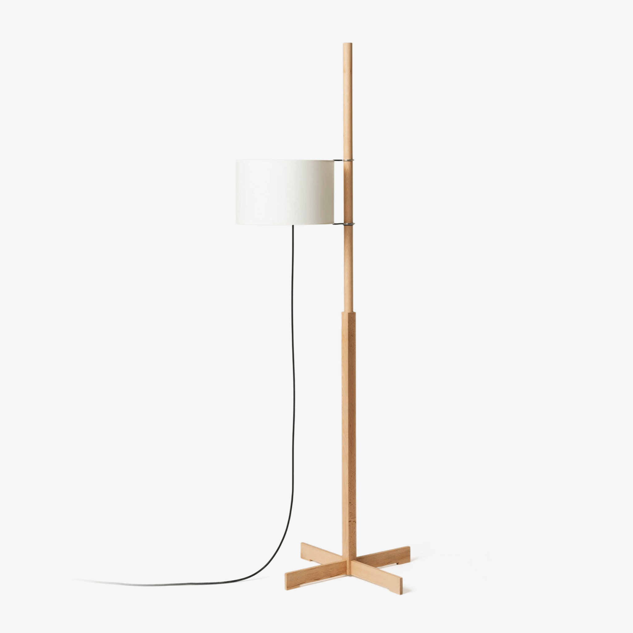 wood-tmm-floor-lamp-anzaz-Nature wood color & Beige Lampshade-1