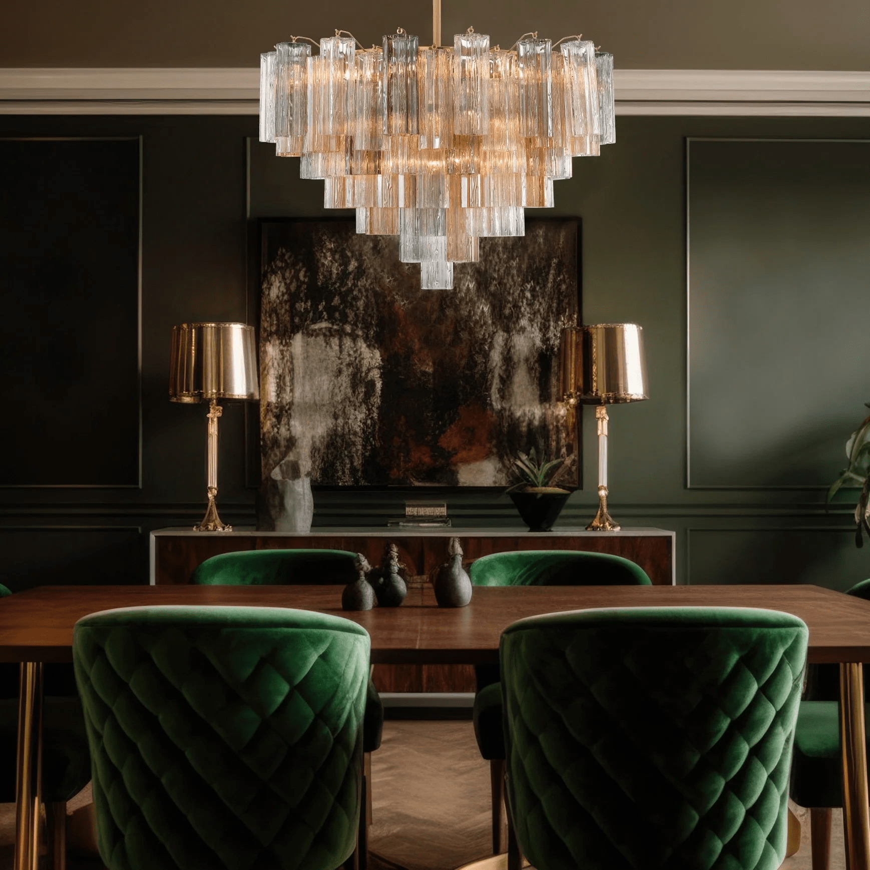 virella-murano-chandelier-anzaz-Amber & Gold-2