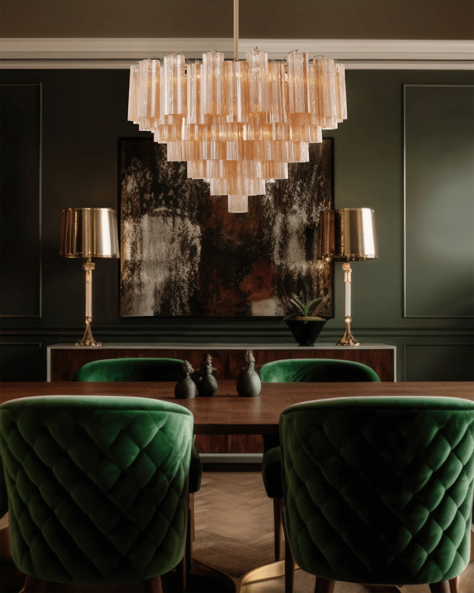 virella-murano-chandelier-anzaz-Clear & Smoke Gray & Amber & Gold-3