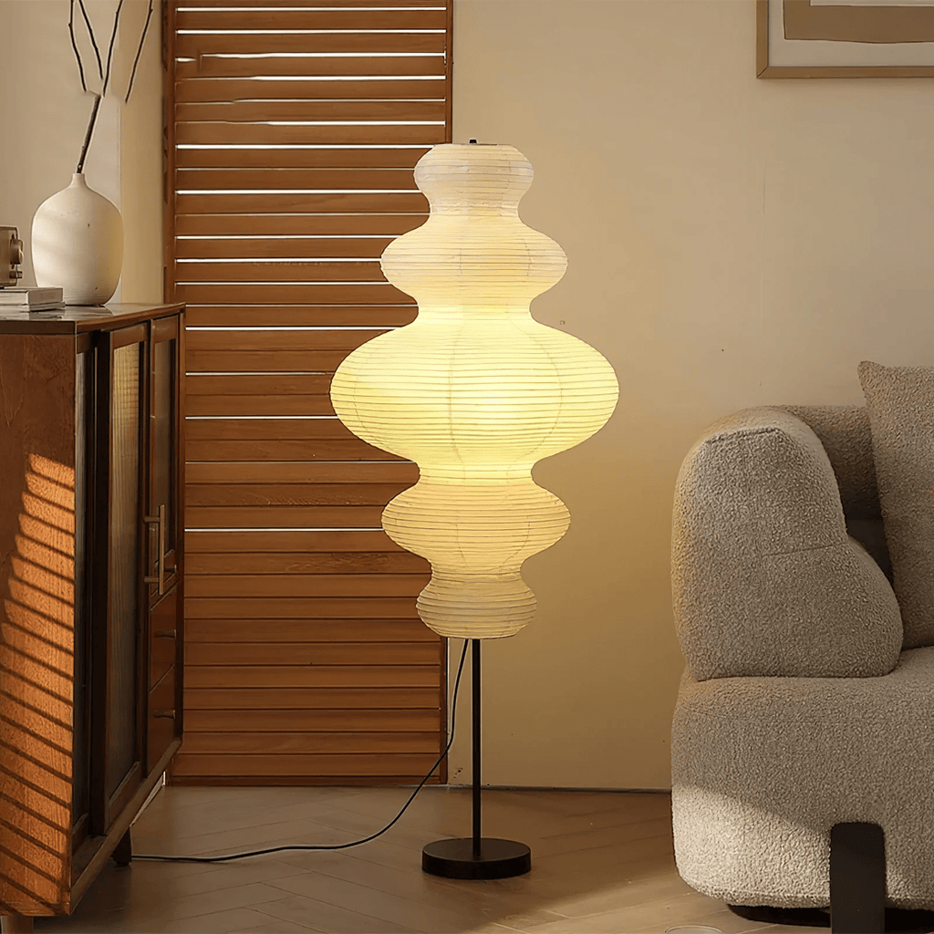 akari-juni-floor-lamp-anzaz-Black & White-2