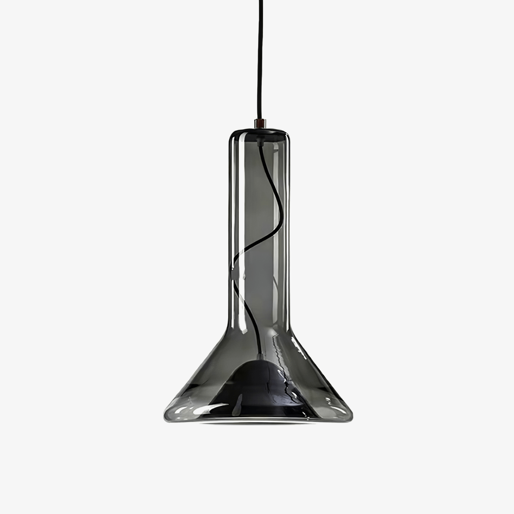 swirl-pendant-light-anzaz-Clear color & Red copper-1