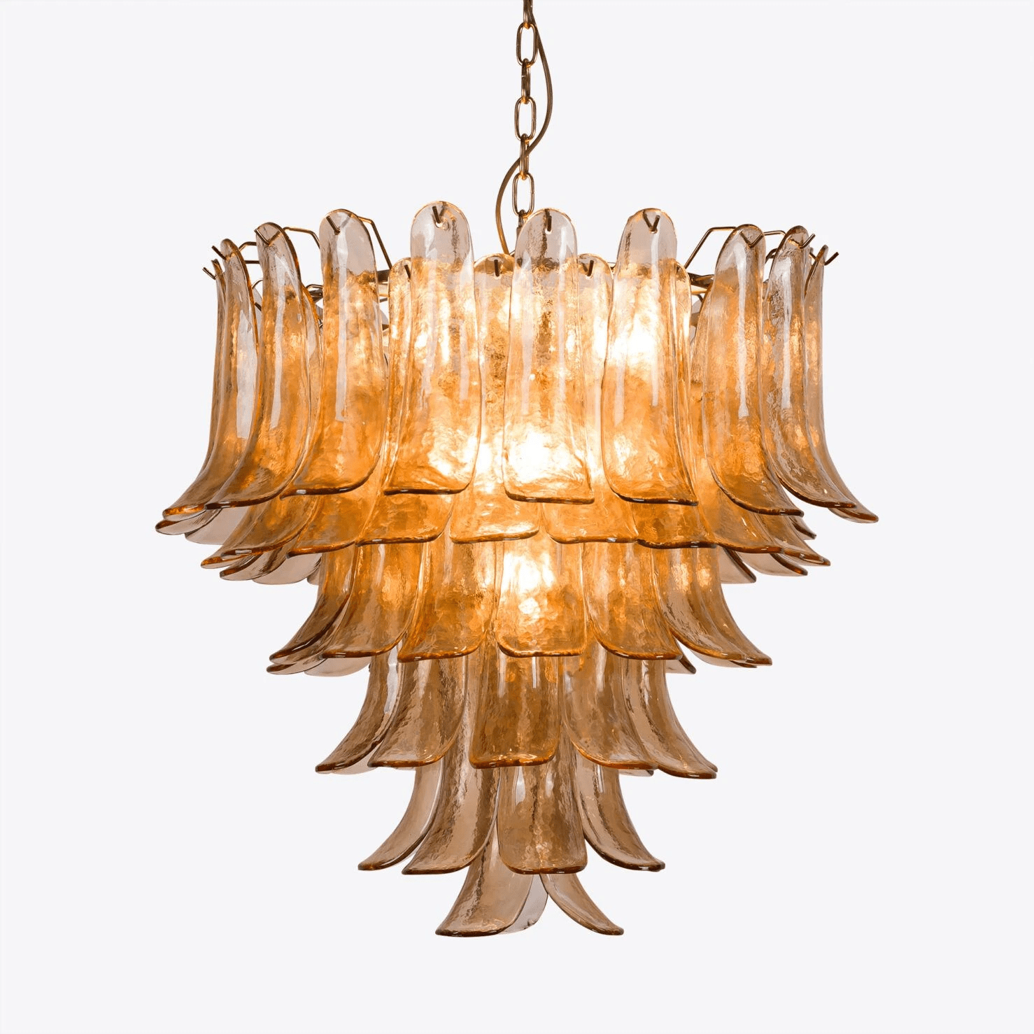 amber-petalo-chandelier-anzaz-Gold & Amber-2