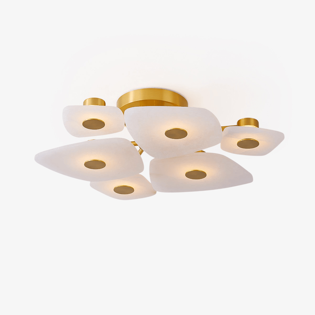 holmdel-ceiling-lamp-anzaz-Brass & White-1