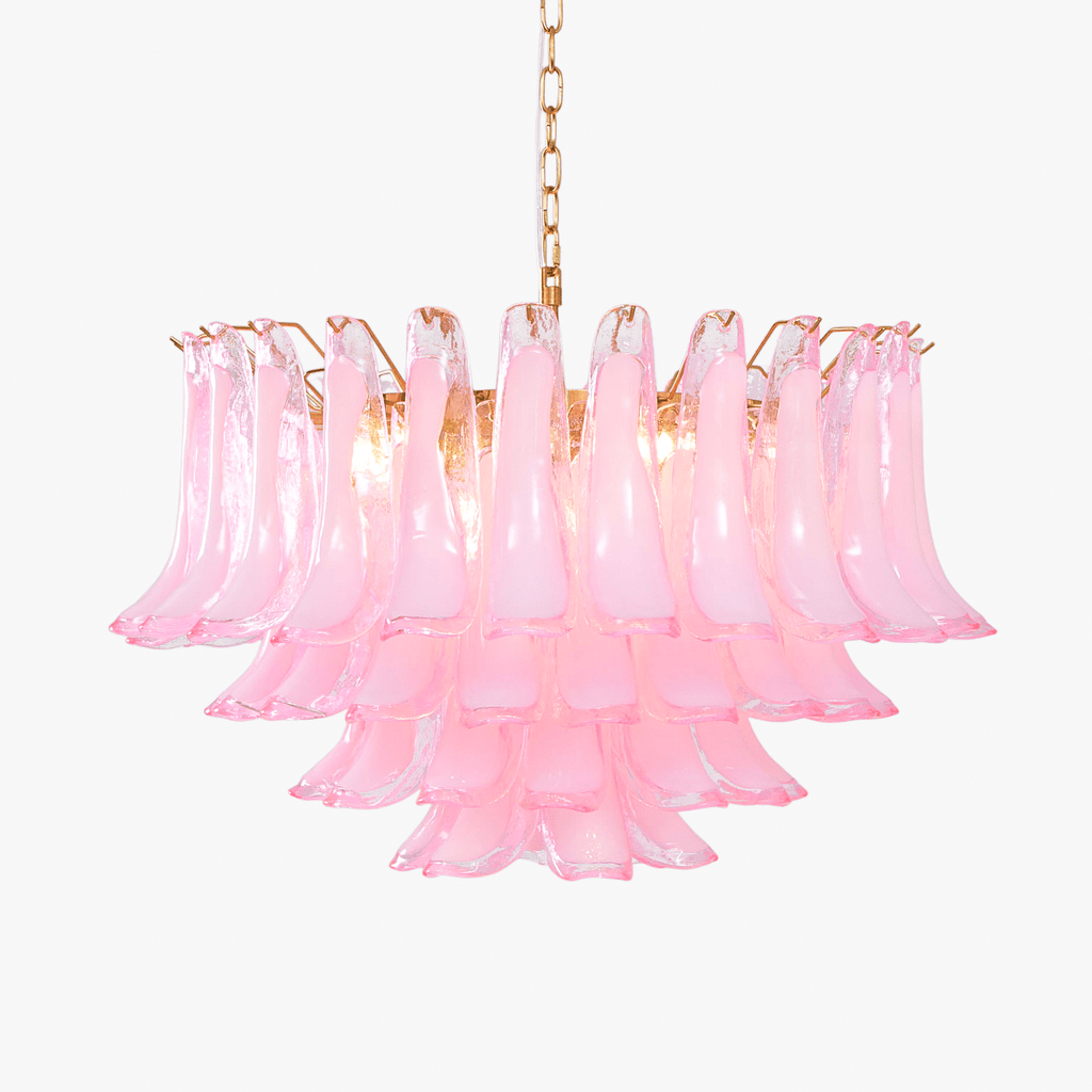fiora-pink-murano-glass-chandelier-anzaz-Pink Clouds & Gold-1