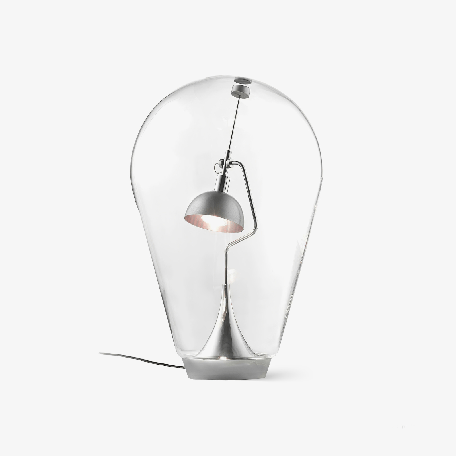 blow-table-lamp-anzaz-Chrome & Clear-1
