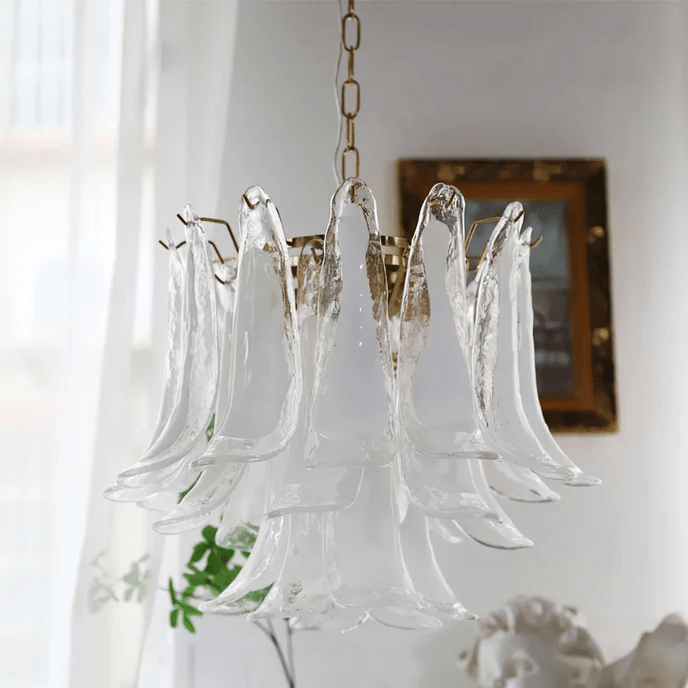 murano-transparent-glass-petals-chandelier-anzaz-Red-26