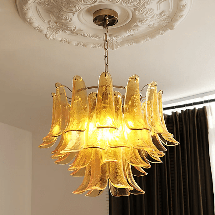 murano-transparent-glass-petals-chandelier-anzaz-Blue-27
