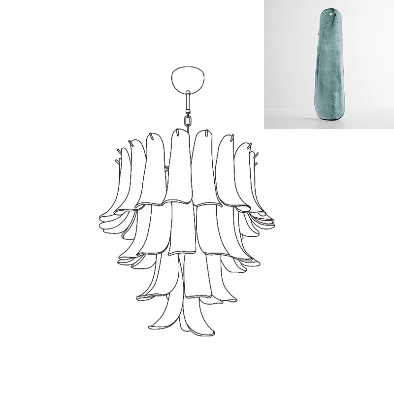 murano-transparent-glass-petals-chandelier-anzaz--127