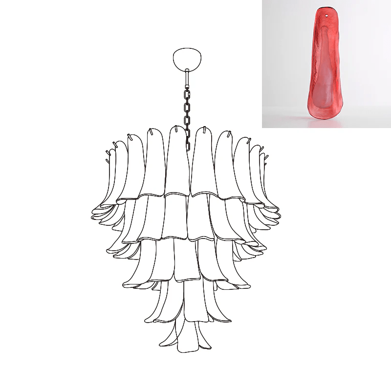 murano-transparent-glass-petals-chandelier-anzaz--131