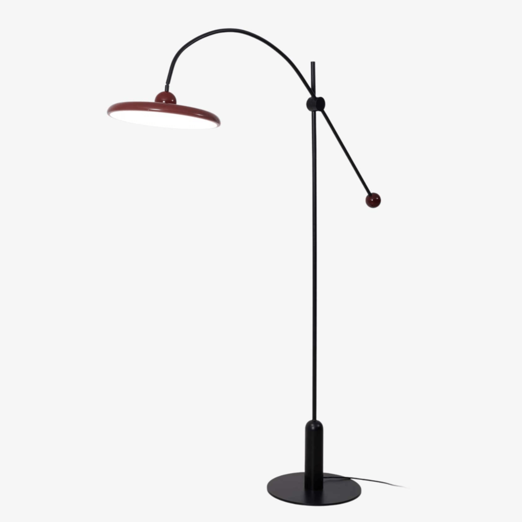 lola-floor-lamp-anzaz-Black & Red (Warm Light)-1